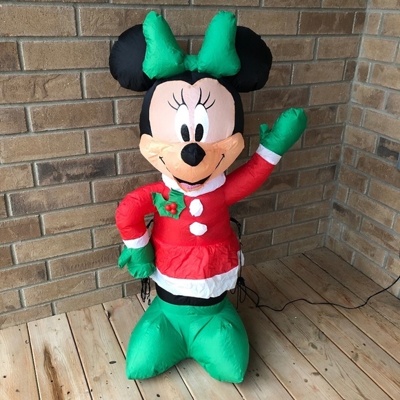 Airblown, Inflatable, Disney, Minnie Mouse, 3.5 FT, Lighted, Good Used Condition - Picture 1 of 17